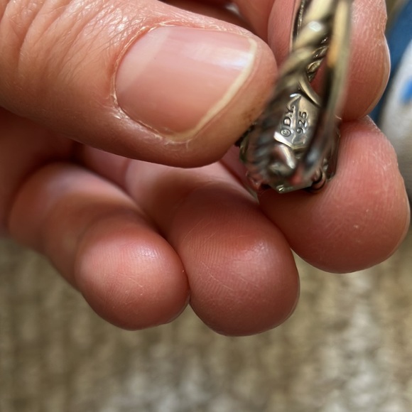 David yurman cable gemstone ring - Picture 4 of 7